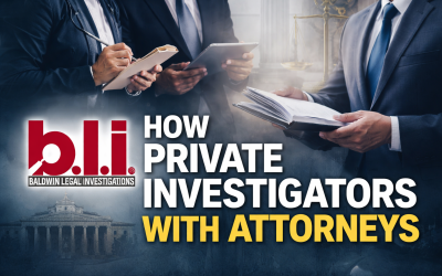 How Private Investigators Work with Attorneys (And Why It Matters for Your Case)