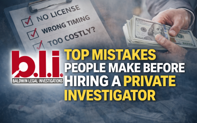 Top Mistakes People Make Before Hiring a Private Investigator